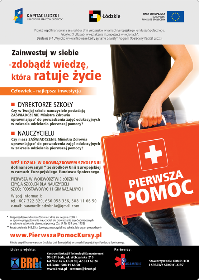 pierwsza pomoc projekt ue